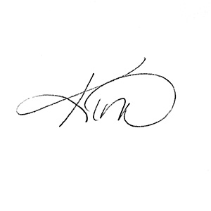Kim's signature