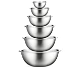 Stainless Steel Mixing Bowls (Set of 6)